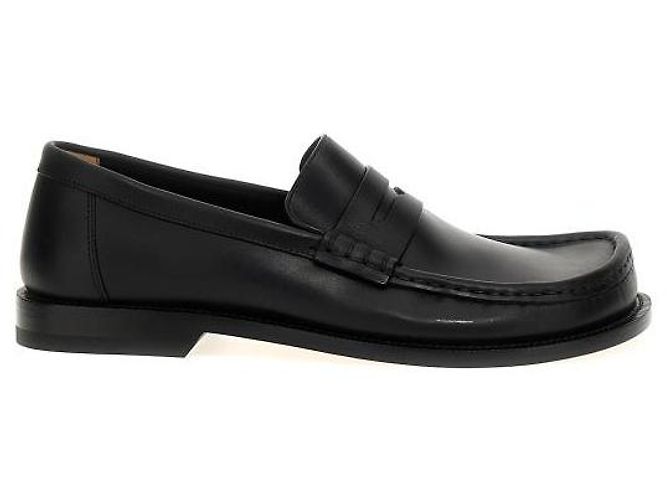Loewe Mocassino in pelle di vitello Nero - vista 4