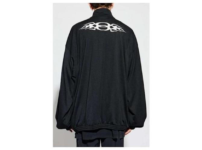 Balenciaga Oversized Jacket Black - view 6