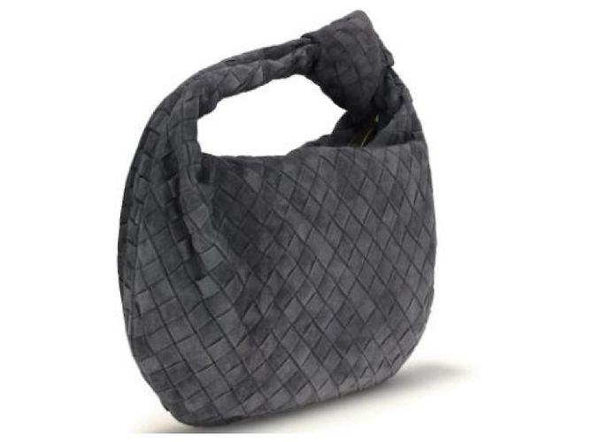 Bottega Veneta Borsa Jodie in scamosciato Marrone - vista 4