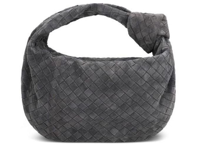 Bottega Veneta Borsa Jodie in scamosciato Marrone - vista 6