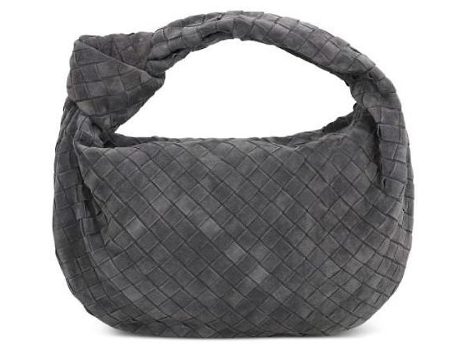 Bottega Veneta Borsa Jodie in scamosciato Marrone - vista 7