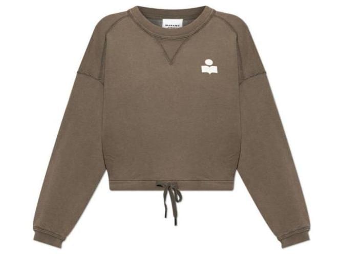 Isabel Marant Sudadera Cortada DBEC Blanco - vista 4