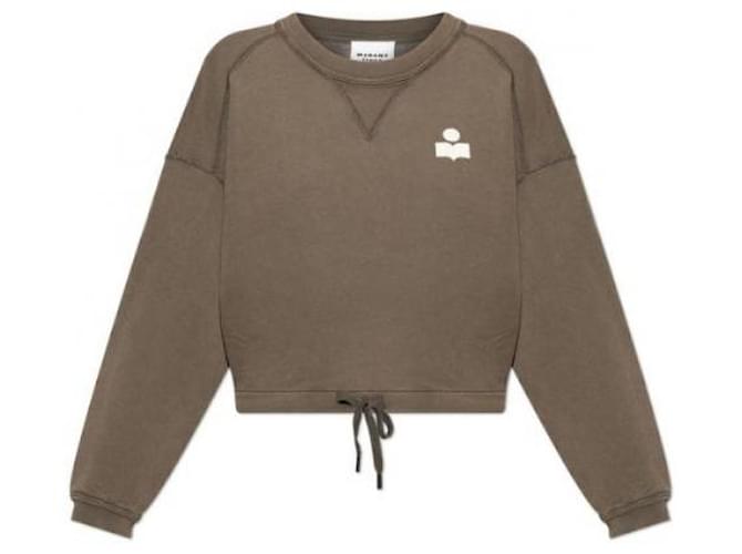 Isabel Marant Sudadera Cortada DBEC Blanco - vista 5
