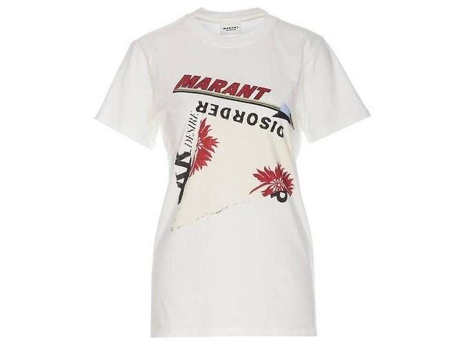 Isabel Marant Camiseta com logo - vista 4