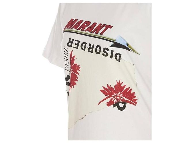 Isabel Marant Camiseta com logo - vista 5