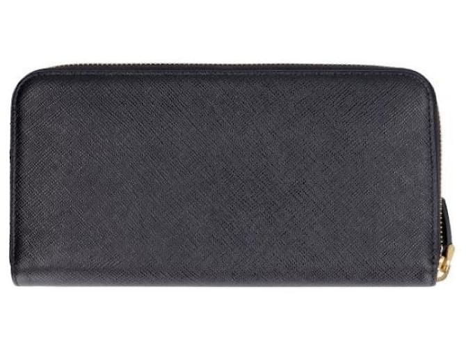 Prada Saffiano Long Wallet Schwarz - Ansicht 6