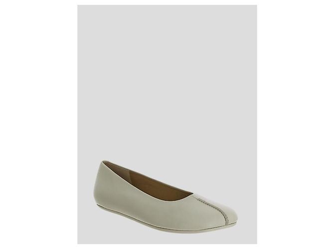 Maison Martin Margiela Ballerina Anatomica Piatta Marrone - vista 5