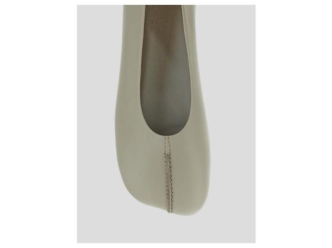 Maison Martin Margiela Ballerina Anatomica Piatta Marrone - vista 7