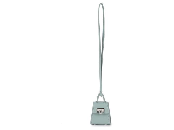 Salvatore Ferragamo Charm Gancini Blu - vista 3