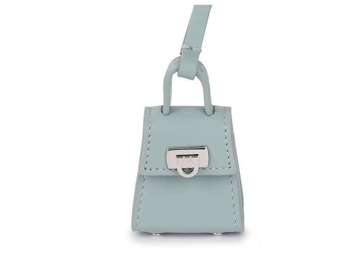Salvatore Ferragamo Charm Gancini Blu - vista 8