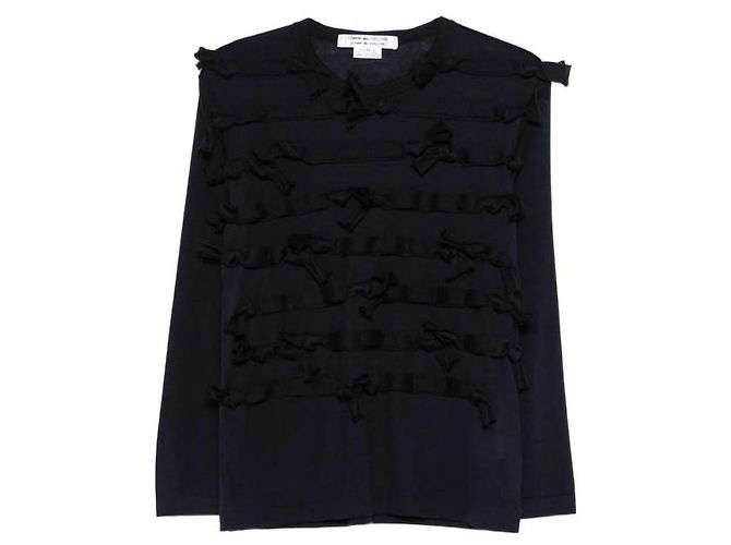 Comme Des Garcons Jersey de lã penteada RP - vista 4