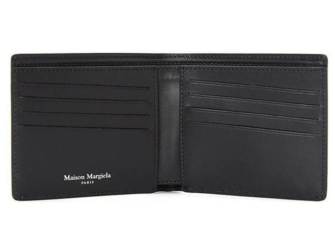 Maison Martin Margiela Signature Stitch Compact Wallet Black - view 5