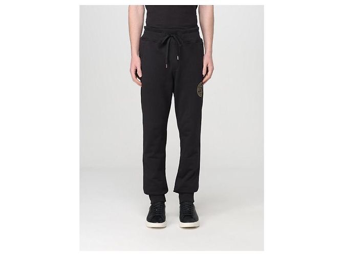 Versace Jogginghosen mit gesticktem Emblem Schwarz - Ansicht 4