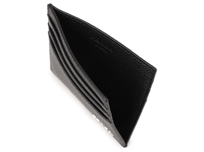 Prada Calfskin Card Wallet Black - view 8