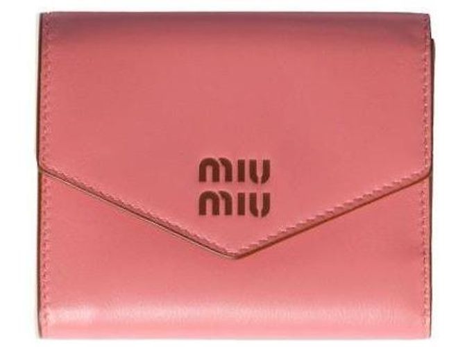 Miu Miu Kleiner Ledergeldbörse Braun - Ansicht 4