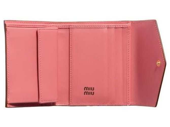 Miu Miu Kleiner Ledergeldbörse Braun - Ansicht 6