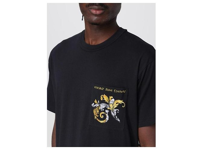 Versace Pocket Regular Fit T-Shirt - view 6