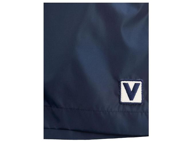 Valentino Nylon-Badeanzug mit Patch-Details Blau - Ansicht 5