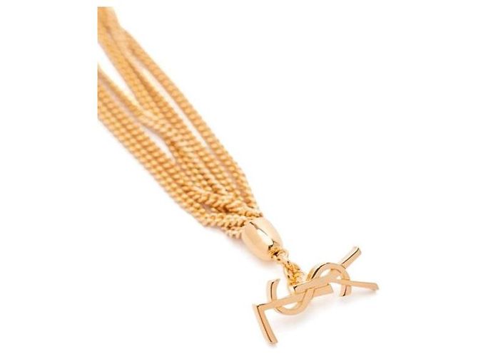 Saint Laurent Bracciale a catena CASSANDRE in metallo - vista 6