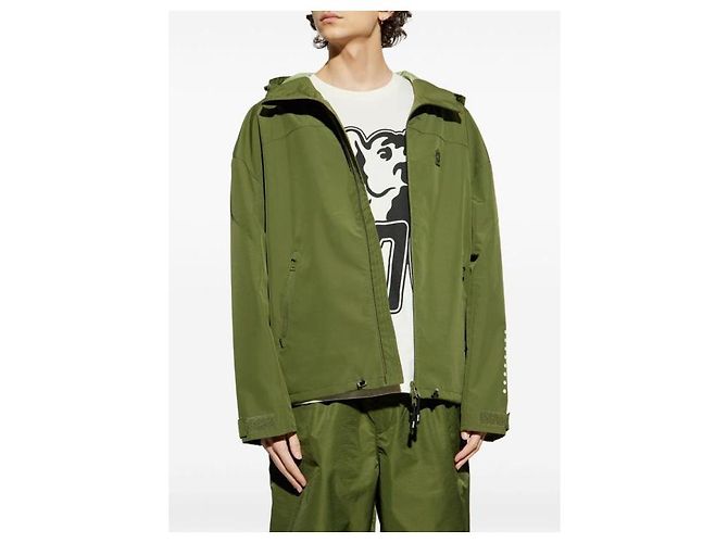 Kenzo Giacca a vento Boke Flower Marrone - vista 7
