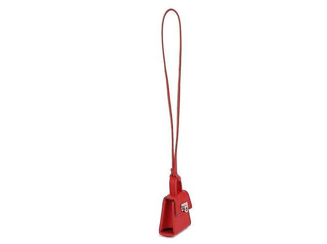 Salvatore Ferragamo Charm Gancini Rosso - vista 4