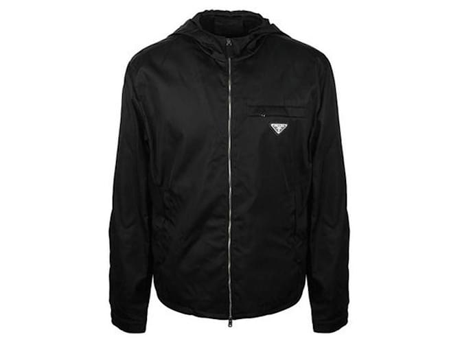 Prada Nylonjacke Schwarz - Ansicht 4