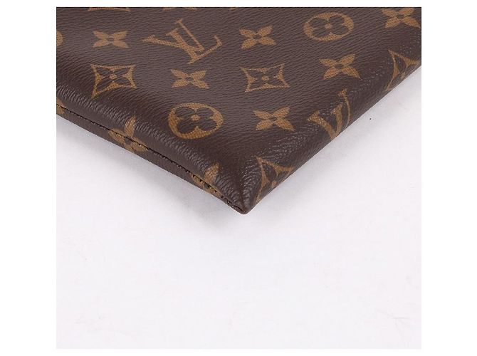 Louis Vuitton Borsa Clutch GM Monogram Discovery Marrone - vista 9