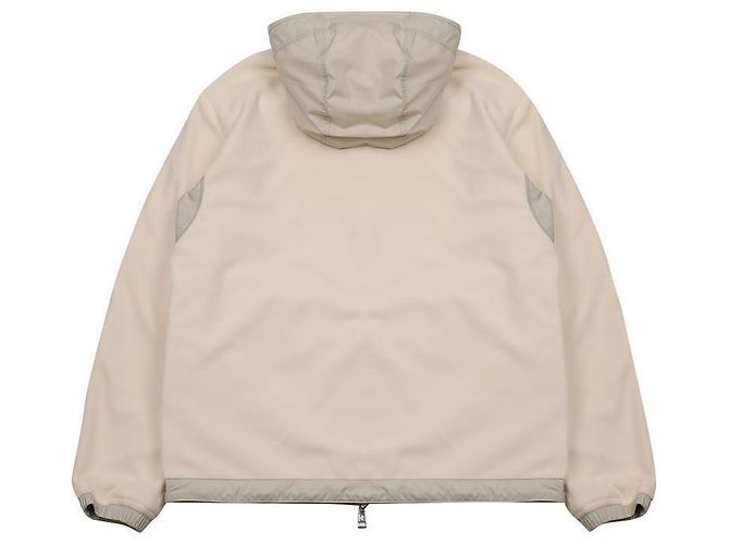 Moncler Felpa con zip reversibile per uomo Bianco - vista 5