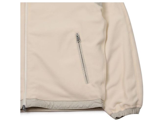 Moncler Felpa con zip reversibile per uomo Bianco - vista 9