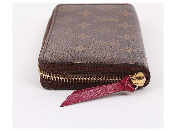 Louis Vuitton Monogramm Clemence Damen Langbörse Braun - Ansicht 3