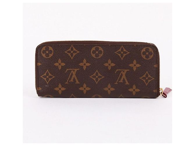 Louis Vuitton Monogramm Clemence Damen Langbörse Braun - Ansicht 4