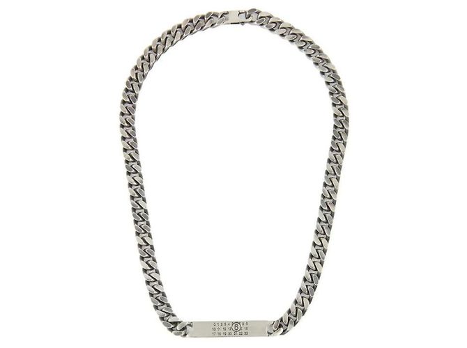 Maison Martin Margiela Collana a catena classica Marrone - vista 4