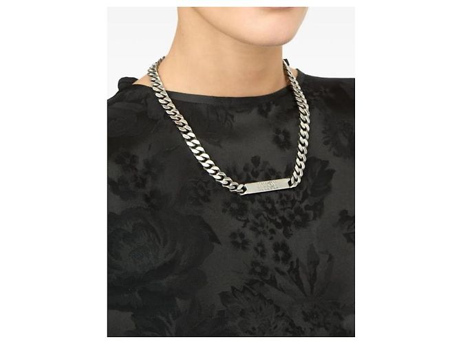 Maison Martin Margiela Collana a catena classica Marrone - vista 5