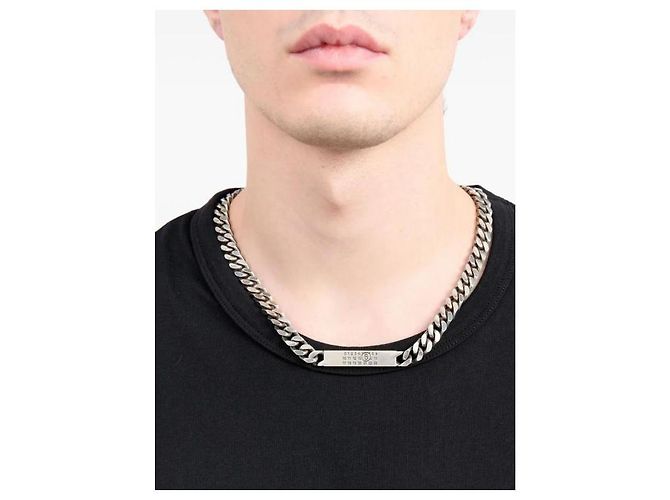 Maison Martin Margiela Collana a catena classica Marrone - vista 6