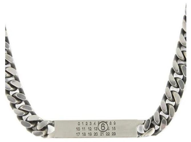 Maison Martin Margiela Collana a catena classica Marrone - vista 7