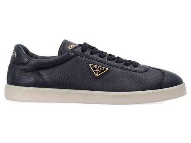 Prada Sneakers in pelle Rain Deer Nero - vista 4