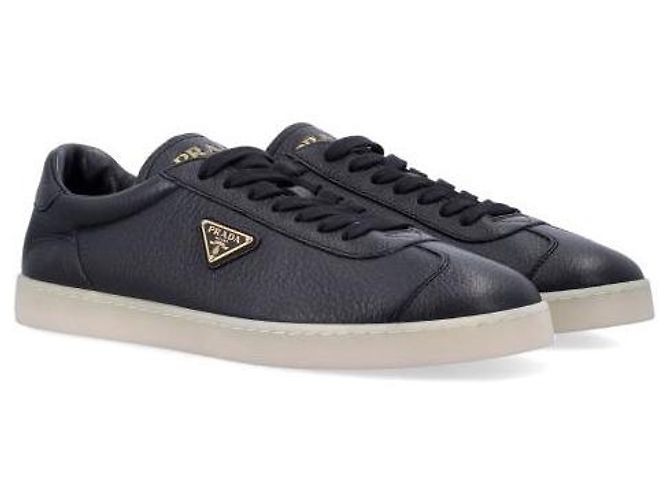 Prada Sneakers in pelle Rain Deer Nero - vista 6