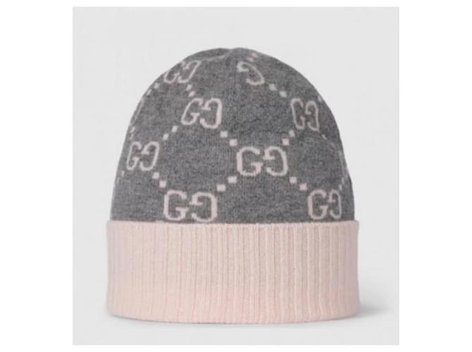Gucci Cashmere-Jacquard-Mütze Braun - Ansicht 5