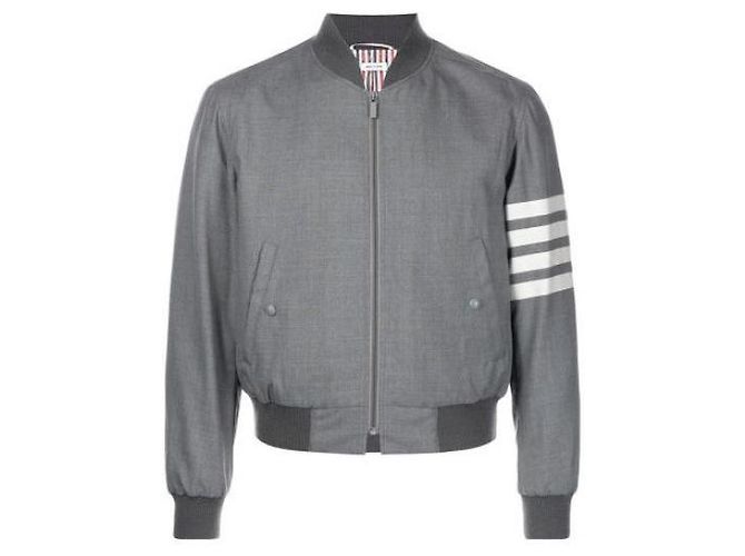 Thom Browne Pullover-Jacke aus einfachem Strick mit Rippenmuster - Ansicht 4