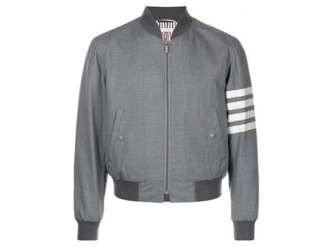 Thom Browne Pullover-Jacke aus einfachem Strick mit Rippenmuster - Ansicht 5
