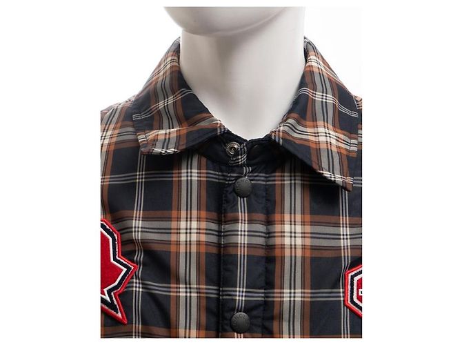 Camicia overshirt da uomo Moncler Genius Blu - vista 6
