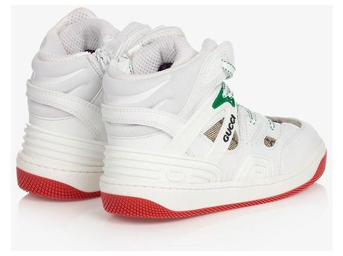 Gucci Sneakers con lacci per bambini Bianco - vista 6