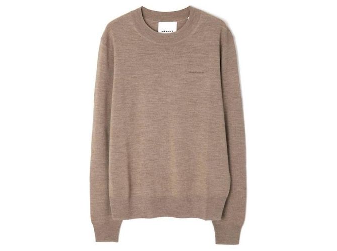 Isabel Marant Merino Wool Sweater Brown - view 4