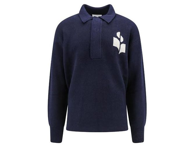 Isabel Marant Polo Knit Blue - view 4
