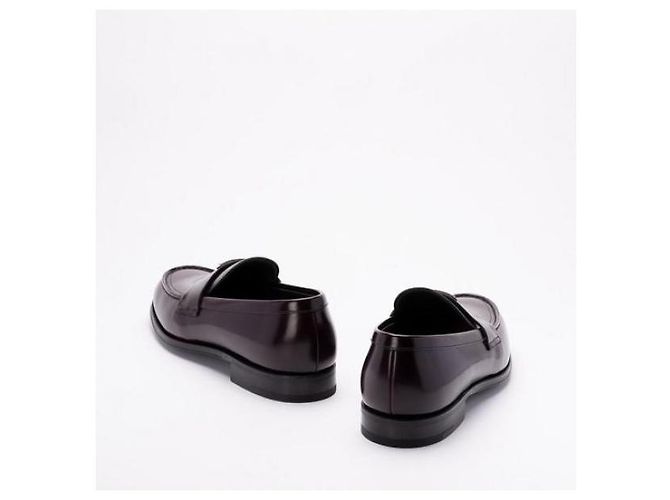 Prada Mocassini in pelle spazzolata Marrone - vista 6