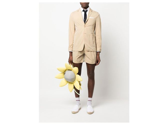 Thom Browne Hochdichte Nylon-Tech-Shorts Braun - Ansicht 5