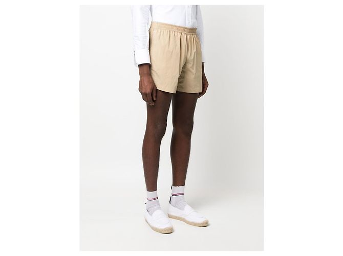 Thom Browne Hochdichte Nylon-Tech-Shorts Braun - Ansicht 6