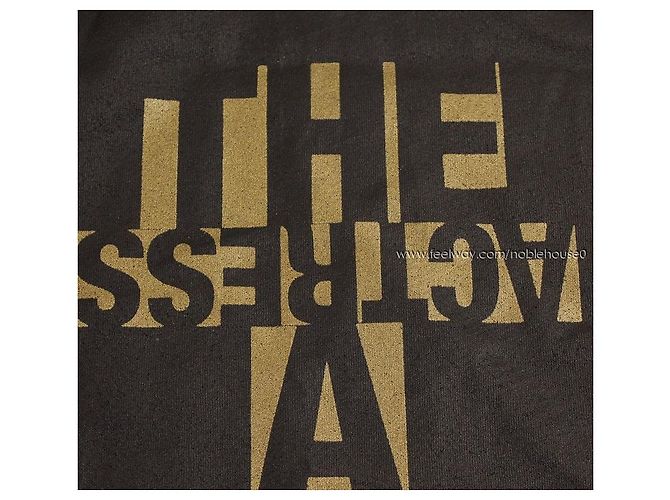 Top de tirantes con estampado de letras verde oscuro Acne - vista 6