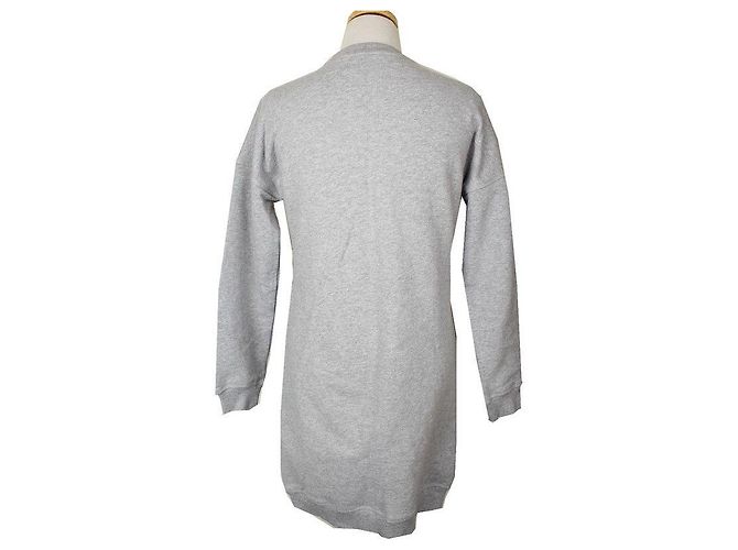 Kenzo Kinder Fleece Sweatshirt mit Multi-Logo, Langes Oberteil, Jahre Erwachsene Braun - Ansicht 4