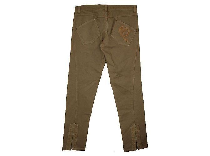 Alexander Mcqueen Khaki Jeanshose Braun - Ansicht 2